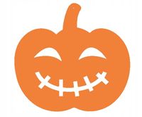 Zawieszka DYNIA 4 HALLOWEEN jesień ozdoba WZORY ażur