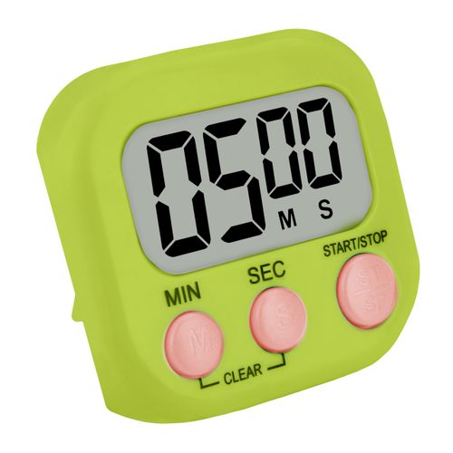 Minutnik stoper timer kuchenny na  magnes cyfrowy magnetyczny lcd zielony na Arena.pl