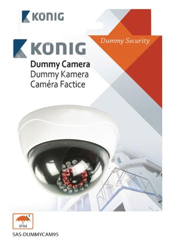 König dummy outdoor dome camera IR LED na Arena.pl