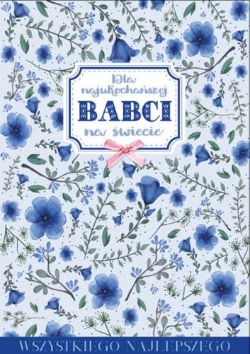 karnet Babcia | PR-113 zdjęcie 1