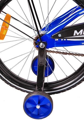 Rower 20 MEXLLER BMX biał/nieb + koszyk  16r na Arena.pl