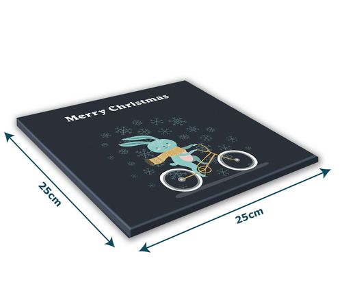 SZKLANA DESKA KUCHENNA 25x25cm - 530e rower na Arena.pl