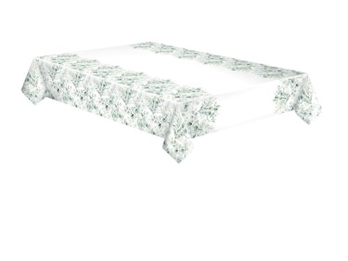 Obrus papierowy biały Eukaliptus, 120x180 cm na Arena.pl