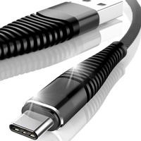Kabel niktrade USB - USB typ C 2 m czarny
