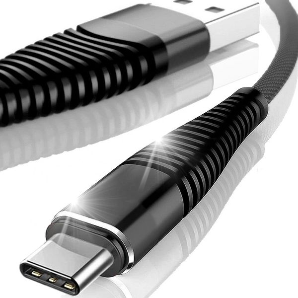 Kabel niktrade USB - USB typ C 2 m czarny zdjęcie 1