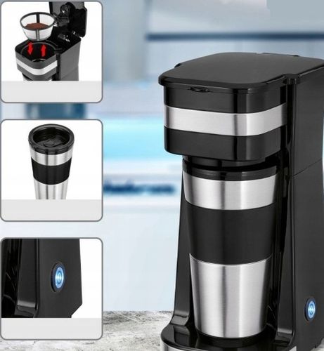 EKSPRES DO KAWY +2 KUBKI KAWIARKA PRZENOŚNY PRZELEWOWY TURYSTYCZNY CUCINOVA na Arena.pl