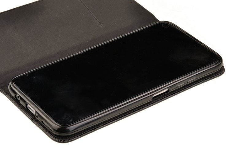 Etui Smart do Huawei P40 Lite czarny zdjęcie 4