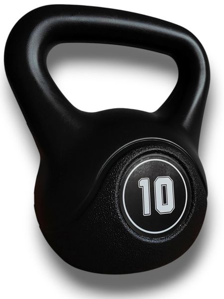 KETTLEBELL 10 KG HANTLA ODWAŻNIK CIĘŻAR DO ĆWICZEŃ SPORTVIDA zdjęcie 1