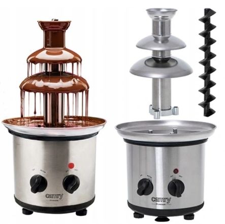 Fontanna Czekoladowa 3 Poziomy 320W Inox Camry zdjęcie 1