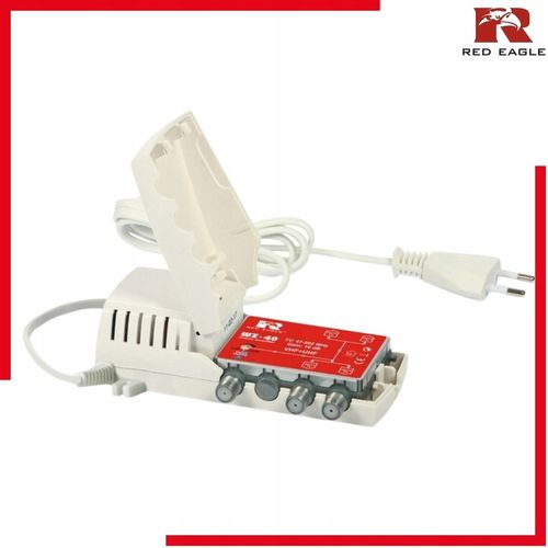 Wzmacniacz Antenowy TV Naziemnej Red Eagle WZ-40 Sygnału DVB-T2 na Arena.pl