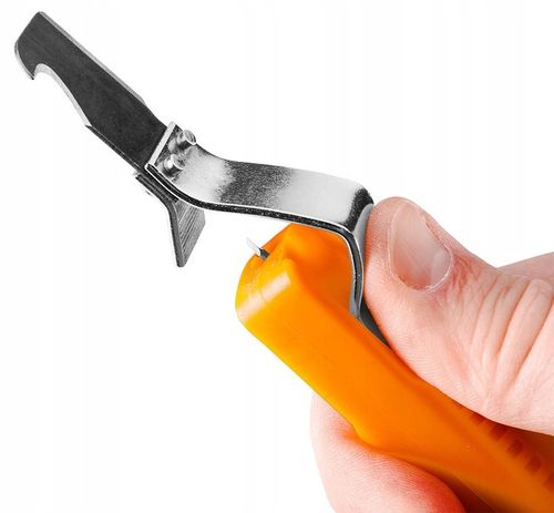 Ściągacz izolacji z hakiem nóż elektryka 180mm 01-547 NEO TOOLS na Arena.pl