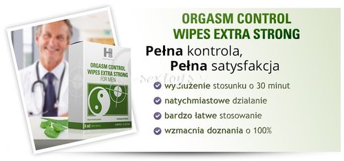 Orgasm Control - Chusteczka Przedłużająca Stosunek na Arena.pl