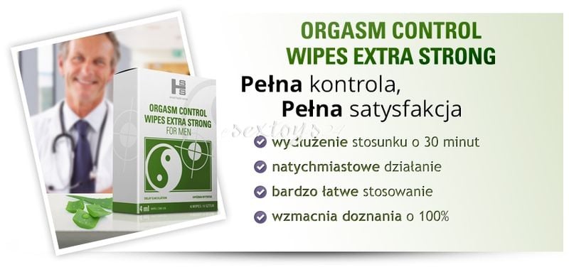 Orgasm Control - Chusteczka Przedłużająca Stosunek zdjęcie 4