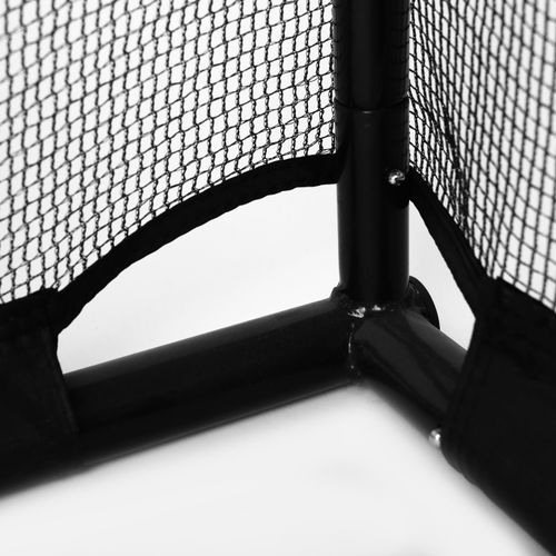 Metalowa bramka piłkarska z siatką treningowa do gry w piłkę nożną 180x120 na Arena.pl