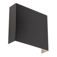 LAMPA ścienna KITAMI 4410 Shilo metalowa OPRAWA przyścienny kinkiet prostokątny czarny