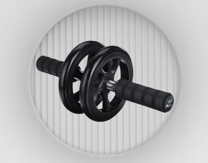 KÓŁKO DO ĆWICZEŃ MIĘŚNI BRZUCHA ABS ROLLER AB WHEEL MOCNE ANTYPOŚLIZGOWE zdjęcie 6