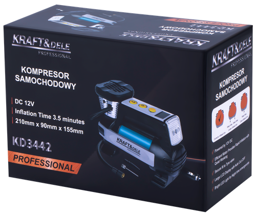 KOMPRESOR SAMOCHODOWY 12V KD3442 na Arena.pl