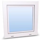 OKNO PCV 39x39 GOSPODARCZE PIWNICZNE GARAŻOWE EKO UCHYLNE 390x390