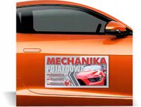 Magnes na samochód reklama magnetyczna różne wzory MECHANIKA POJAZDOWA