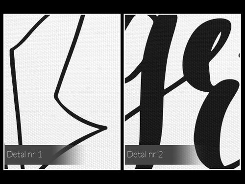 56855 Obraz na płótnie MAKE TODAY GREAT - NAPIS na Arena.pl