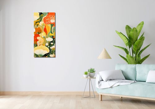 Obraz 40x90cm Kwiatowy Raj na Arena.pl