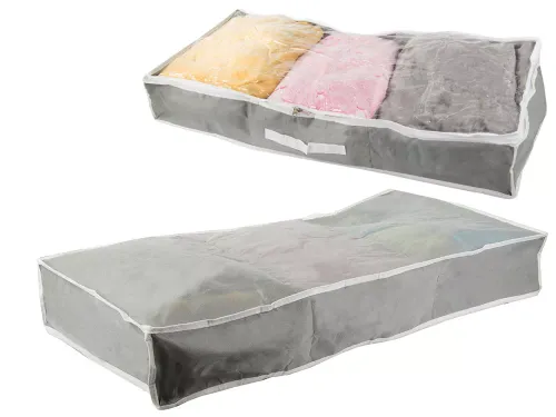 Pojemnik pudełko do szafy organizer pod łózko na suwak duży na buty pościel na Arena.pl