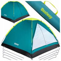 Namiot Turystyczny Kempingowy 2-3 Osobowy 210x210cm + Torba Bestway 68085