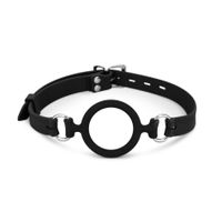 Bedroom Fantasies - Silicone O-Gag Black
