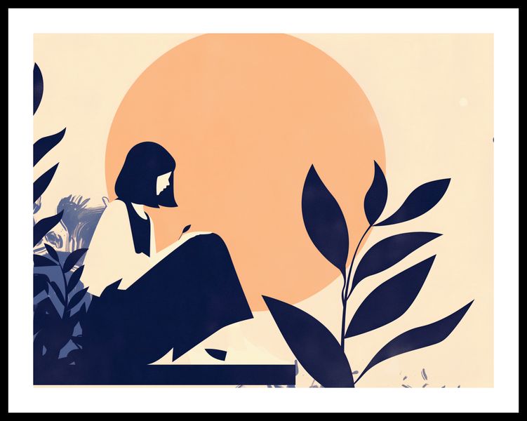 Plakat 65x50cm Kontemplacja zdjęcie 3