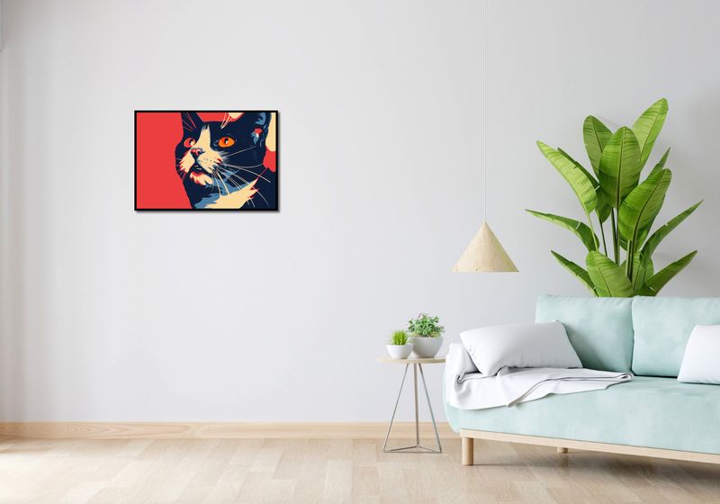 Plakat 66,5x46,5cm Szok zdjęcie 4