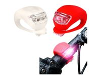 Lampka rowerowa diodowa led lampki przód tył 2 szt
