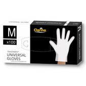 rękawice foliowe hybrydowe jednorazowe m 100szt