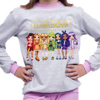 Piżama dziecięca Rainbow High