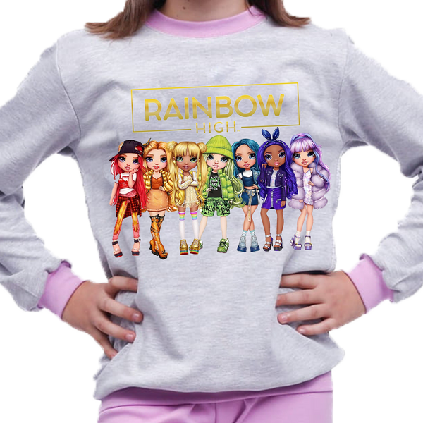 Piżama dziecięca Rainbow High zdjęcie 1