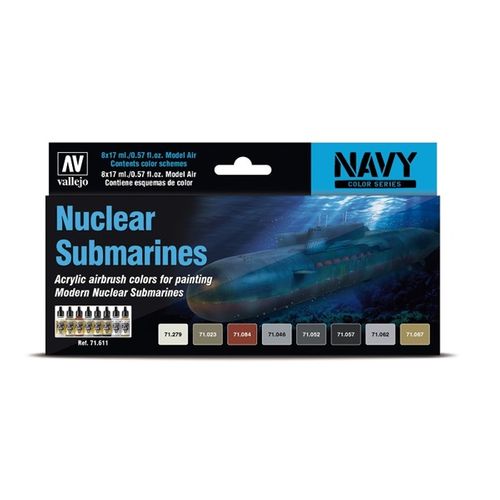 Nuclears Submarines zestaw farb Vallejo 71611 na Arena.pl