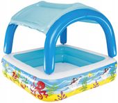 BASENIK DZIECIĘCY BRODZIK OGRODOWY Z BALDACHIMEM 147x147cm BESTWAY 52192