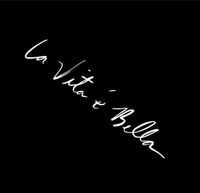 Naklejka La Vita e Bella motto życia "Życie jest piękne" wlepa Auto motor