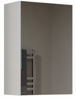 Szafka Łazienkowa Wisząca z Lustrem 1D 40 cm Biała POLINA TS - 3 Kolory