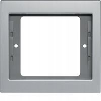Berker K.5 Ramka 1-krotna aluminium HAGER