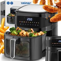 FRYTKOWNICA BEZTŁUSZCZOWA ZELMER FRYTOWNICA PIEKARNIK AIR FRYER 1600W