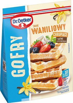 DR OETKER GOFRY WANILIOWE 320G zdjęcie 1