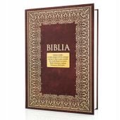 Biblia PISMO ŚWIĘTE  prezent na komunię GRAWER pamiątka komunii