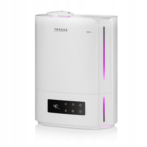 Nawilżacz powietrza AROMATERAPIA do roślin kwiatów Biały TRANSA 4,8L na Arena.pl