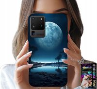 ETUI DO SAMSUNG GALAXY S20 Ultra - PEŁNIA KSIĘŻYCA KSIĘŻYC FUTERAŁ + FOLIA