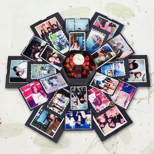 GOTOWE PUDEŁKO NIESPODZIANKA EXPLODING BOX + ZDJĘCIA zdjęcie 2