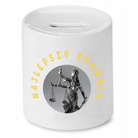 Skarbonka Dla Prawnika Najlepszy Prawnik Prezent Z Nadrukiem Ze Zdjęciem