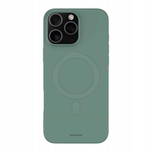 Spacecase Silicone Magnetic Case Iphone 16 Pro Max Green na Arena.pl