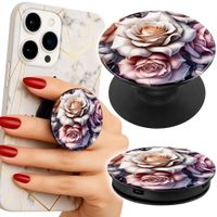 Uchwyt do telefonu Popsocket na palce/stojak RÓŻA TULIPAN KWIAT ROŚLINA