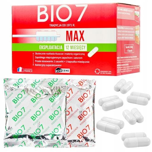BIO7 MAX 2kg BAKTERIE DO OCZYSZCZALNI ECOGENE Bakterie Bio7 Max na na Arena.pl