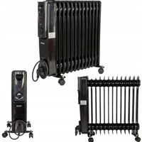 GRZEJNIK OLEJOWY ELEKTRYCZNY 2500W 13 ŻEBER KÓŁKA TIMER REGULACJA